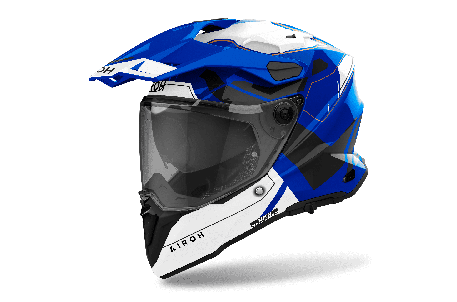 Helmet Commander 2 Reveal Blue Gloss
